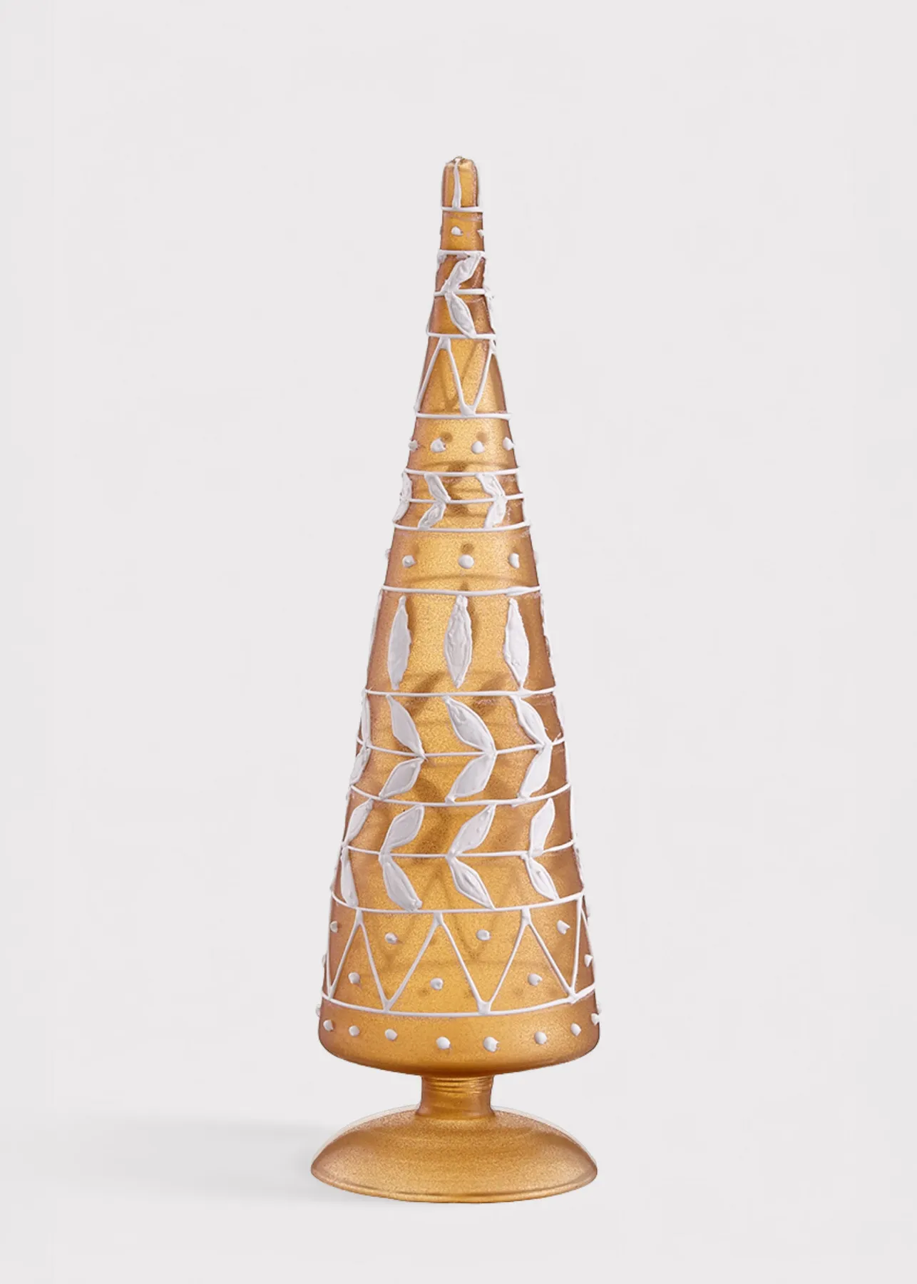 Copper Glass Finial Tree | Holiday Tabletop Decor at Afloral