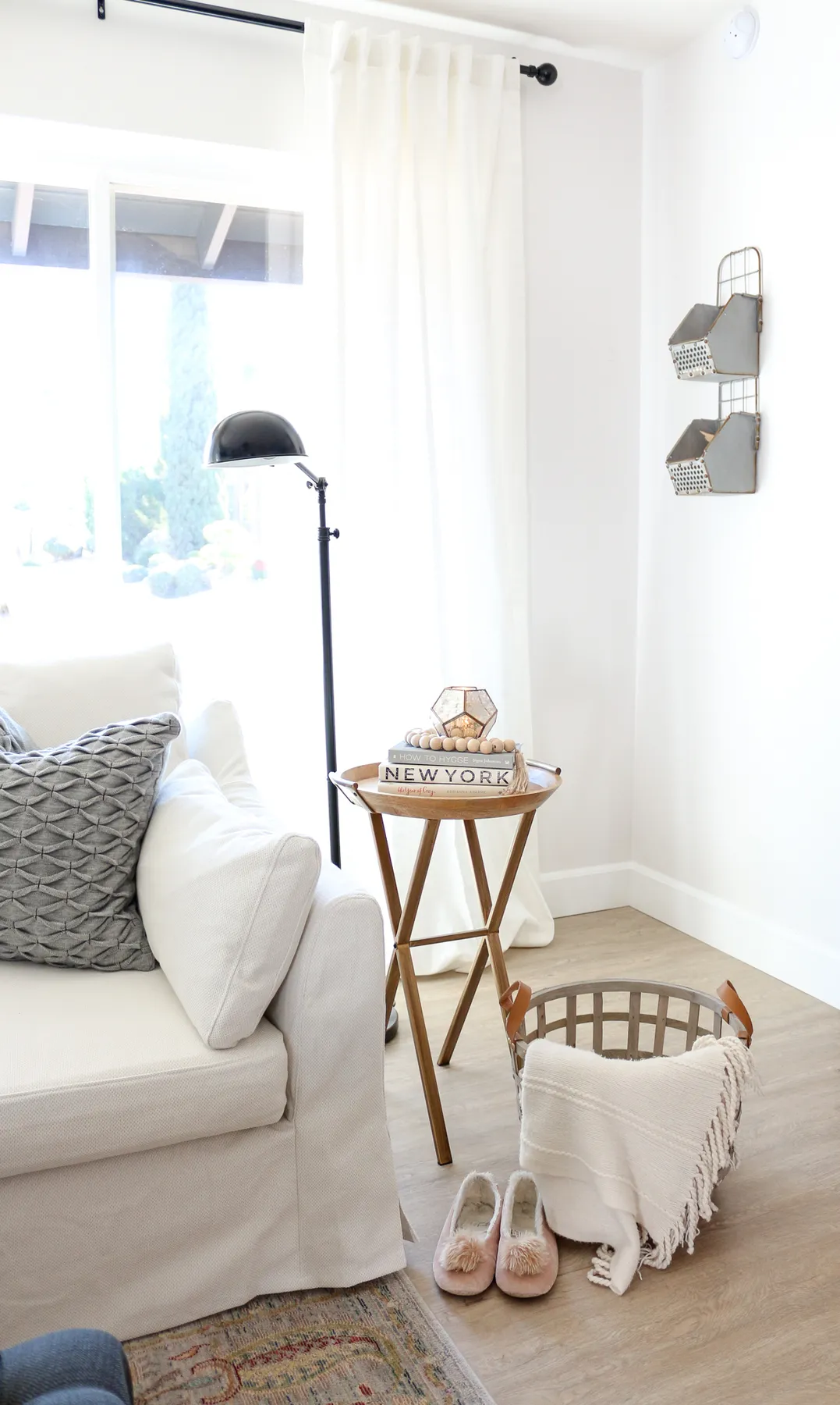 Cozy Hygge Modern Farmhouse Style Living Room