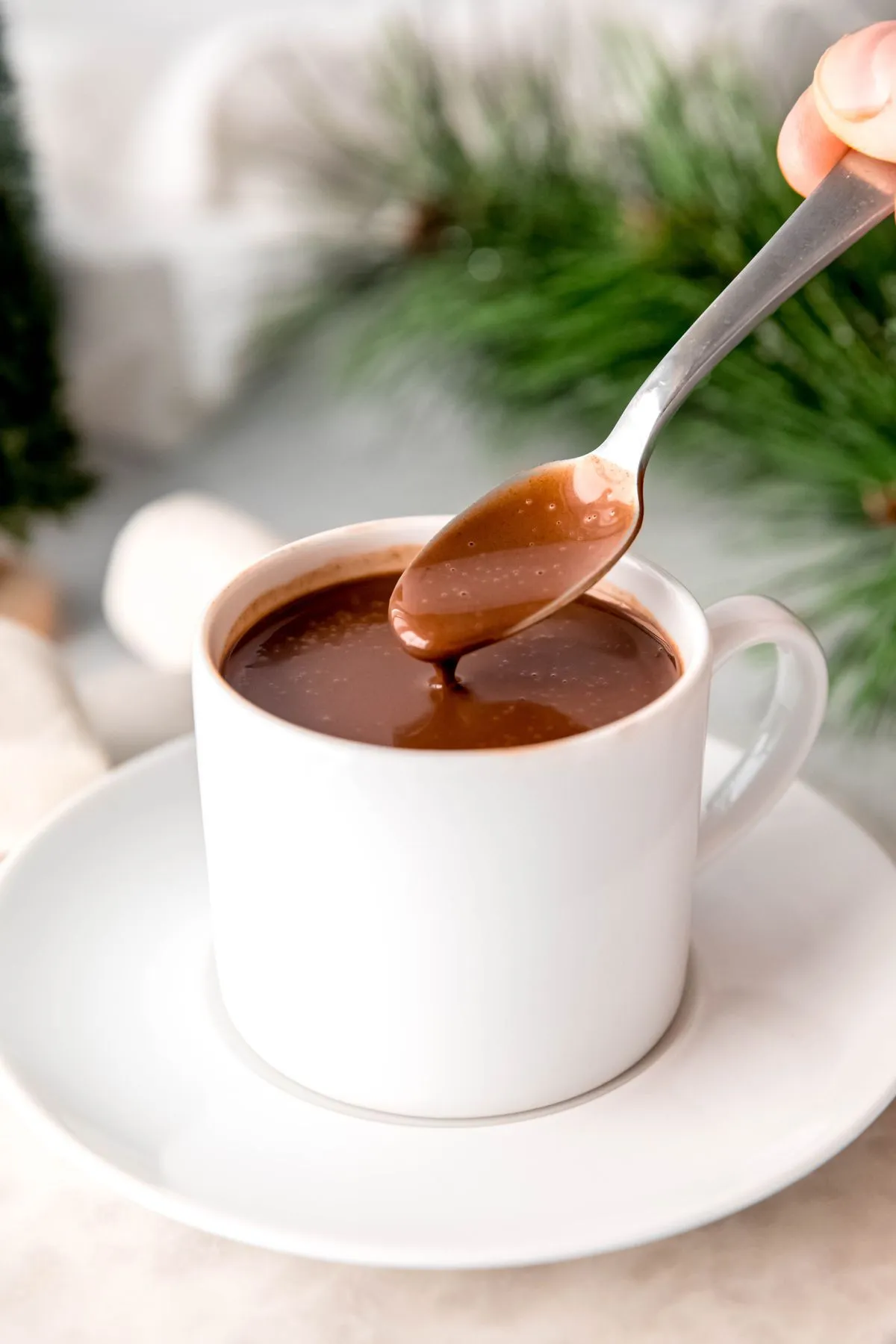 Creamy Italian Hot Chocolate - coffeecopycat.com