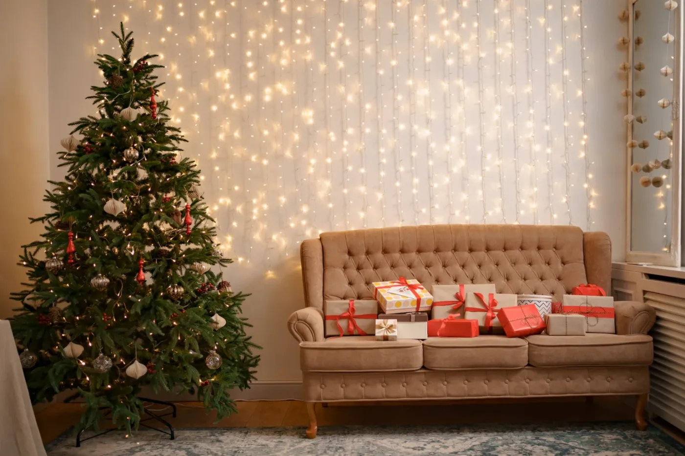 Creating a Cozy Christmas Ambiance with Leather Chesterfields