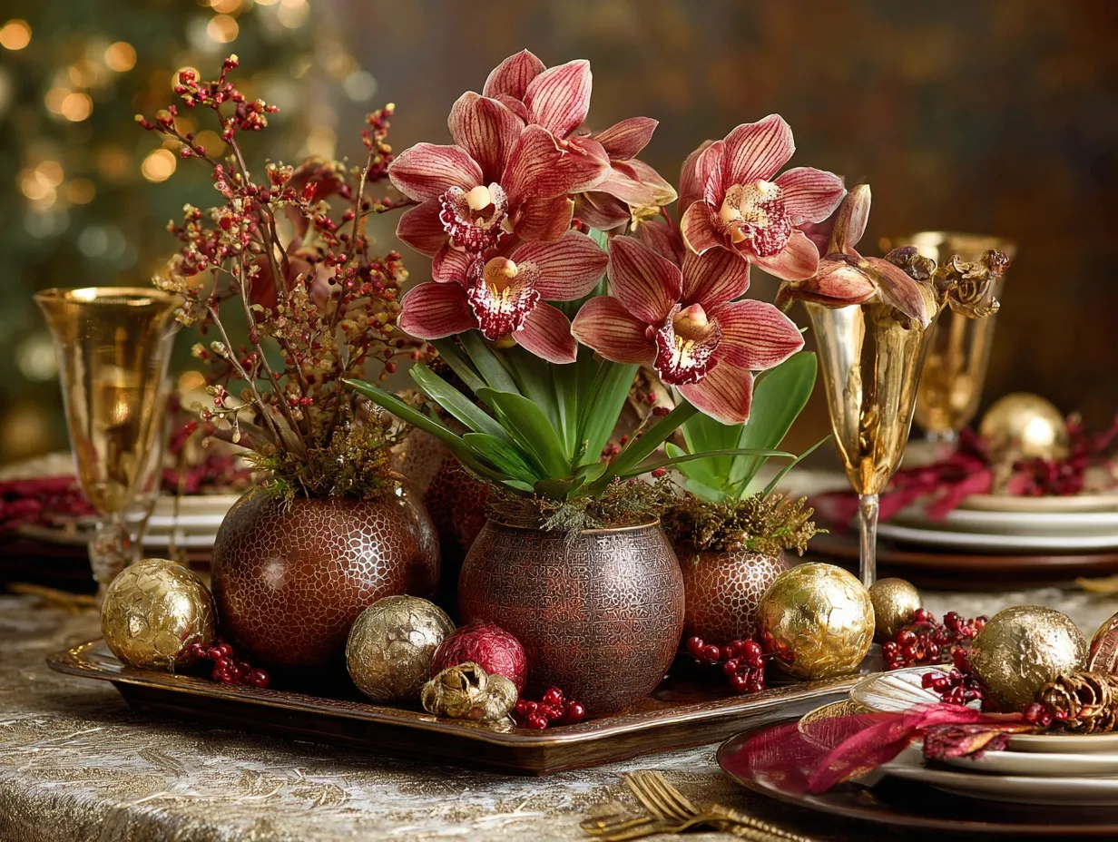 Creating a Joyful Christmas: Orchid Centerpieces for Festive Décor in 2026