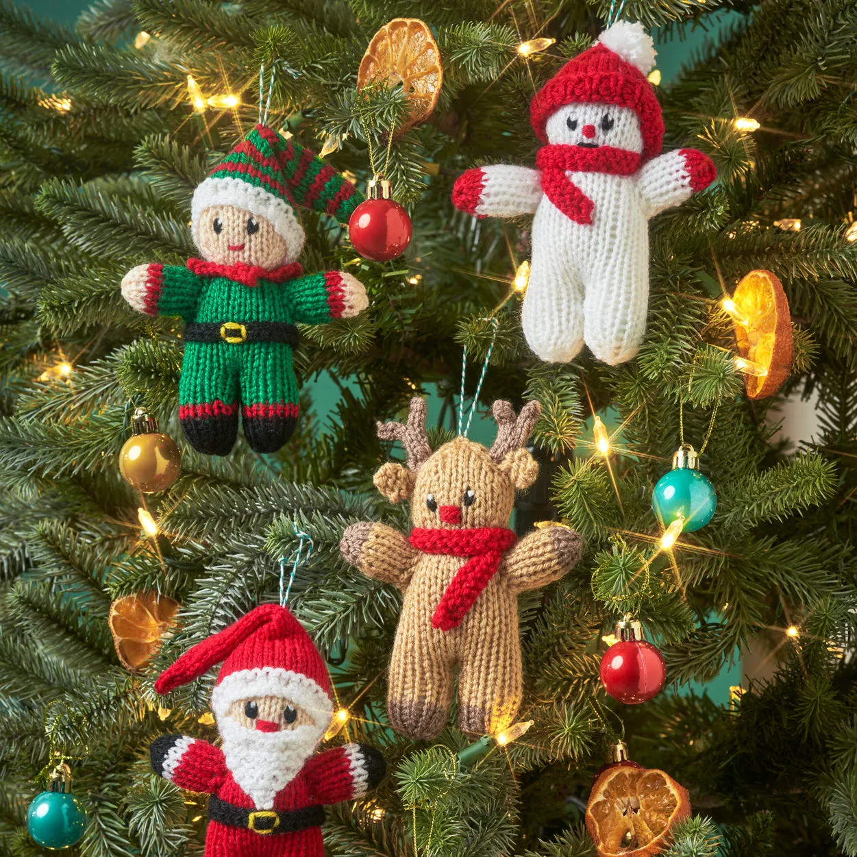 Crochet Christmas Tree Accessories Christmas Tree Decorations Knitting  Pattern PDF – Gathered