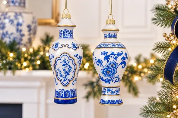 Delft Christmas Decorations