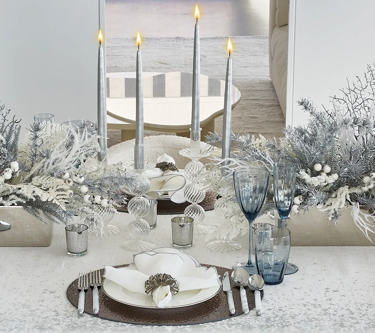 Design Magnificent Holiday Displays with Luxurious Vase Fillers