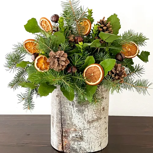 DIY Holiday Dining Table Centerpiece Ideas - Stacy Risenmay