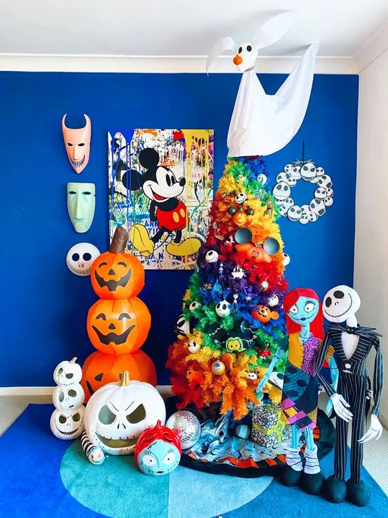 Diy Nightmare Before Christmas Tree Decorations Christmas Tree Decorating Idea – Nightmare Before Christmas – Jack Skelington – Disney