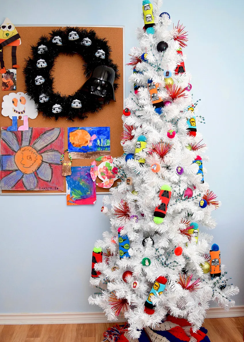 Diy Star Wars Christmas Decorations May The Fourth Be With You A Star Wars  Christmas Tree