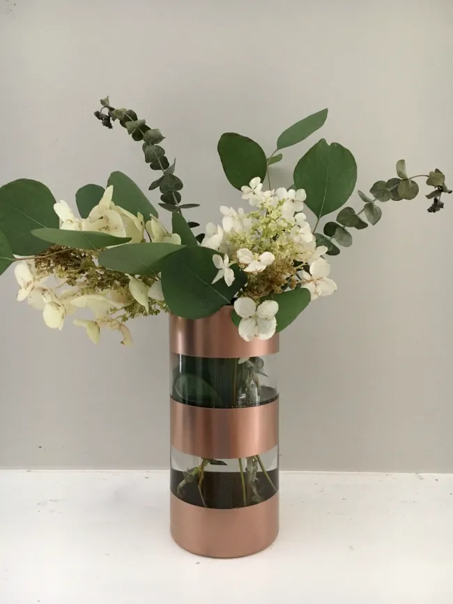 Dollar Tree Vase Flowers - Southern State of Mind Blog by Heather
