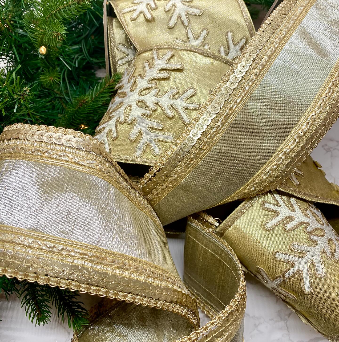 Donna Stevens Luxury Christmas Ribbon – Designer Seasonal Décor - Fabulous  Fairytales