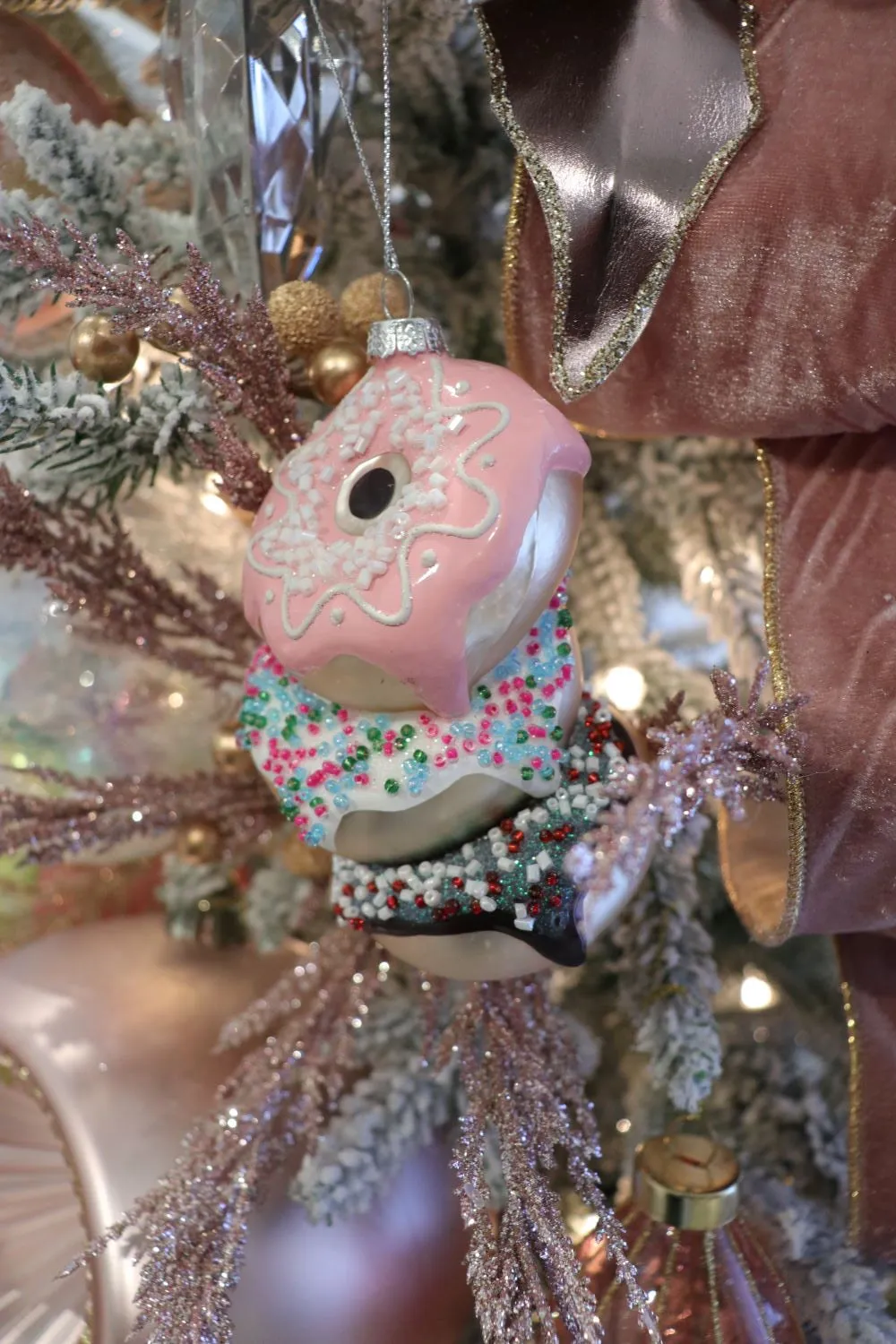 Donut Stack Glass Ornament | Fancy Face Designs– FancyFace Designs
