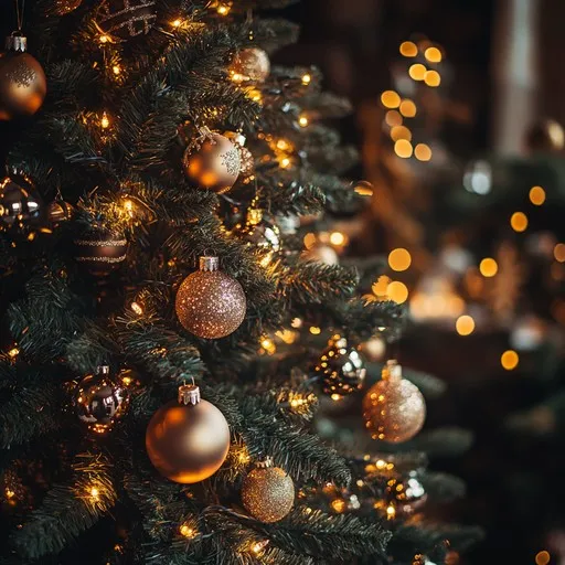 Download Festive Christmas Tree Image - Christmas, Tree, Festive | StockCake