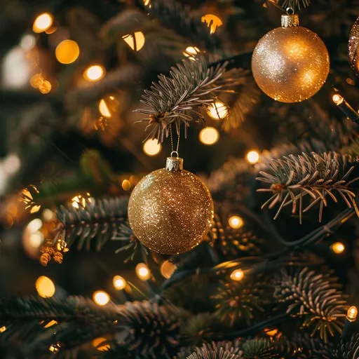 Download Festive Christmas Tree Image - Christmas, Holiday, Festive | StockCake