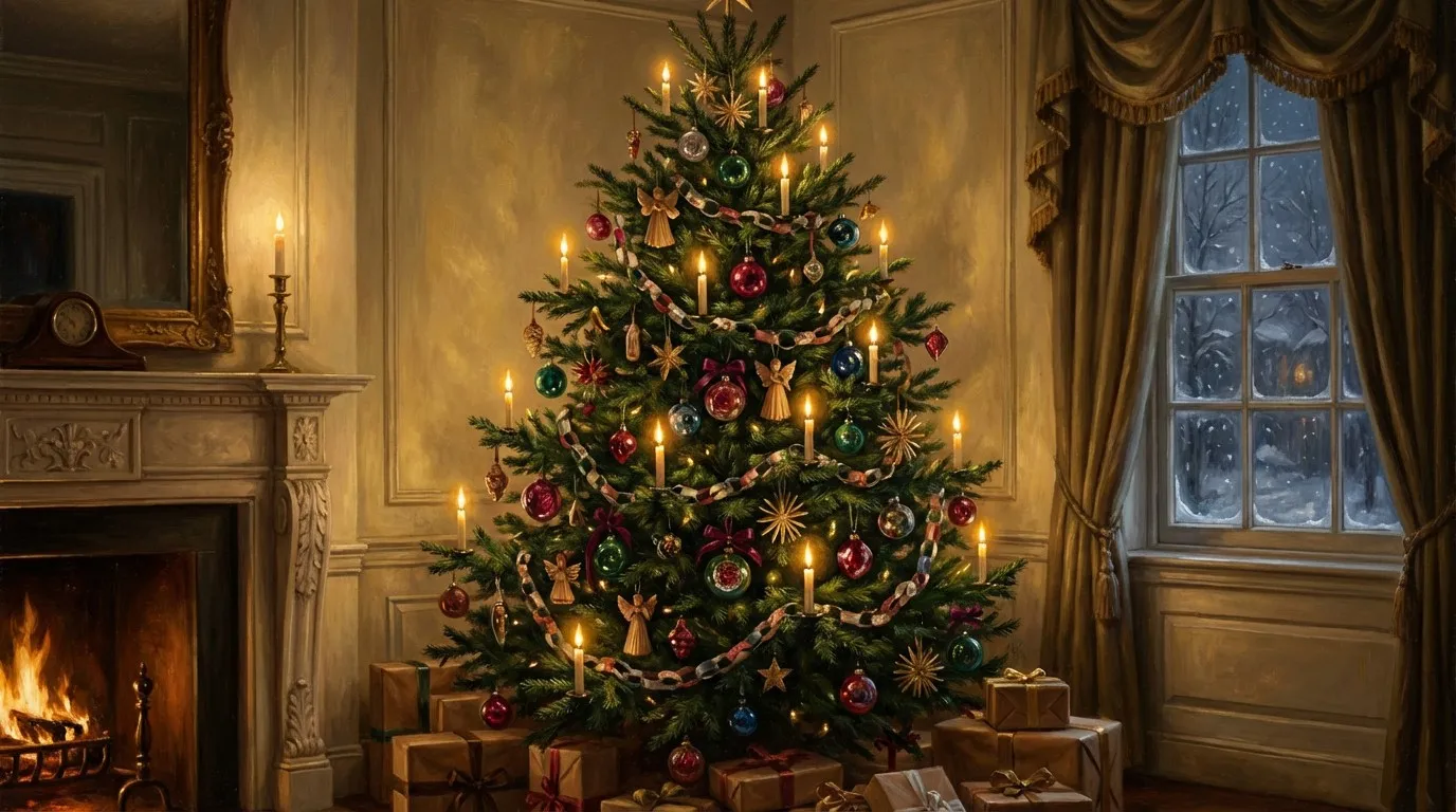 Download Victorian Christmas Elegance Image - Christmas, Victorian, Traditional | StockCake