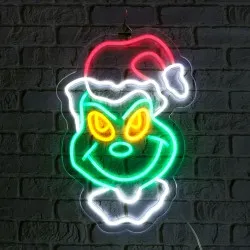 Dr. Seuss' How The Grinch Stole Christmas LED Light Up Wall Decor Plaque -  $6.32 (Reg $25.26) @ Walmart - Online Hot Deals - GottaDEAL Forums