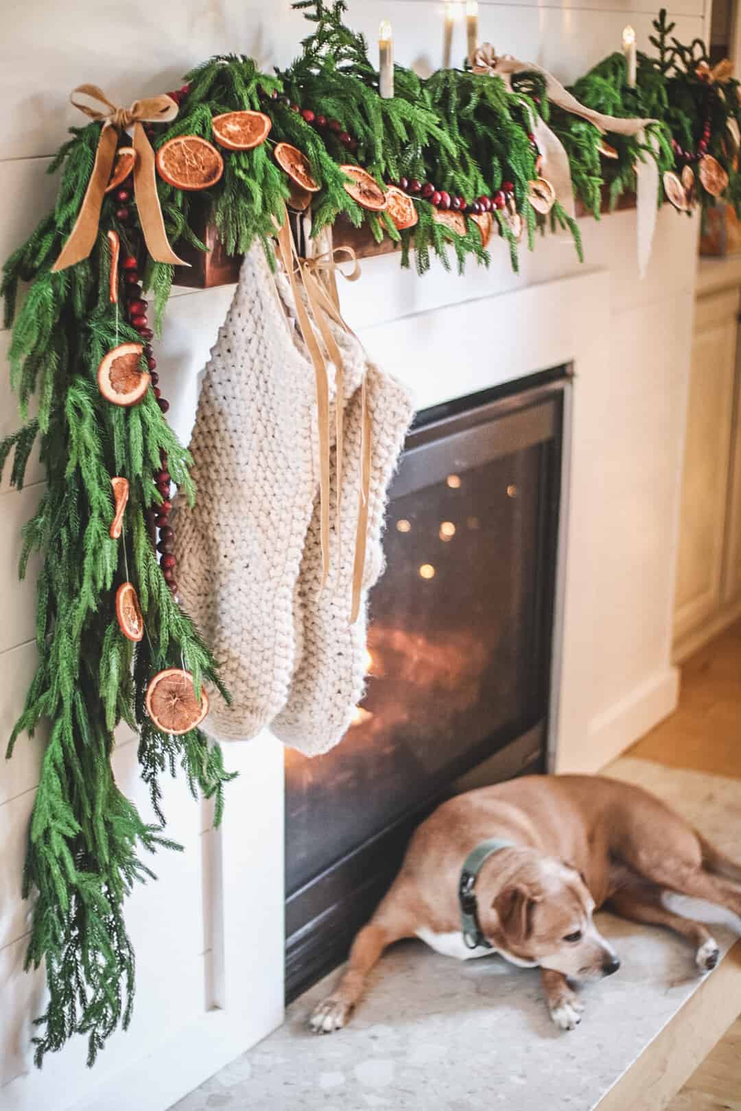 Easy Air Fryer Dried Orange Garland For Christmas - Cassie Jean