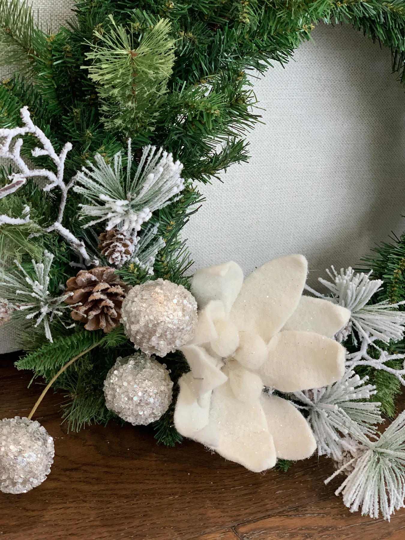 Easy DIY Christmas Wreath Trio Tutorial - thetarnishedjewelblog