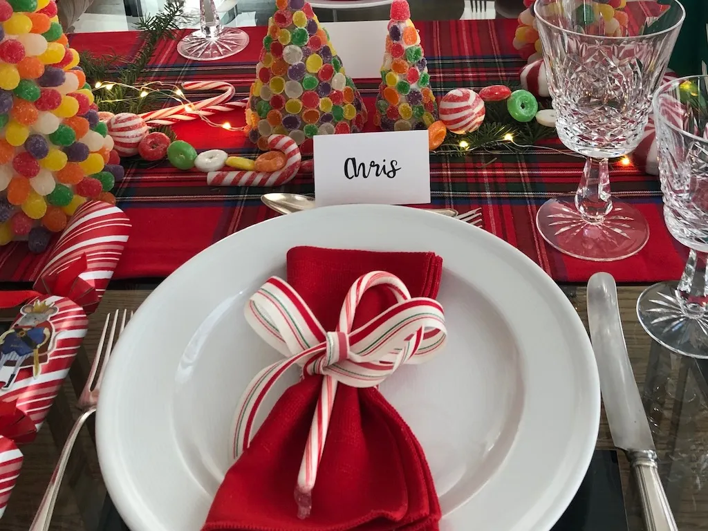 Easy Gumdrop Trees: The Best Christmas Table