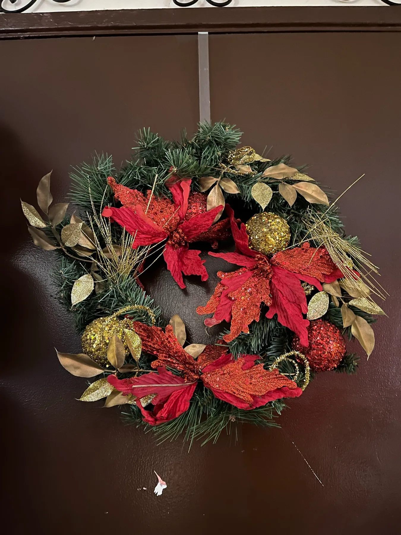 Extra Large 70cm Luxury Artificial Christmas Door Wreath 2 Christmas Door Wreath