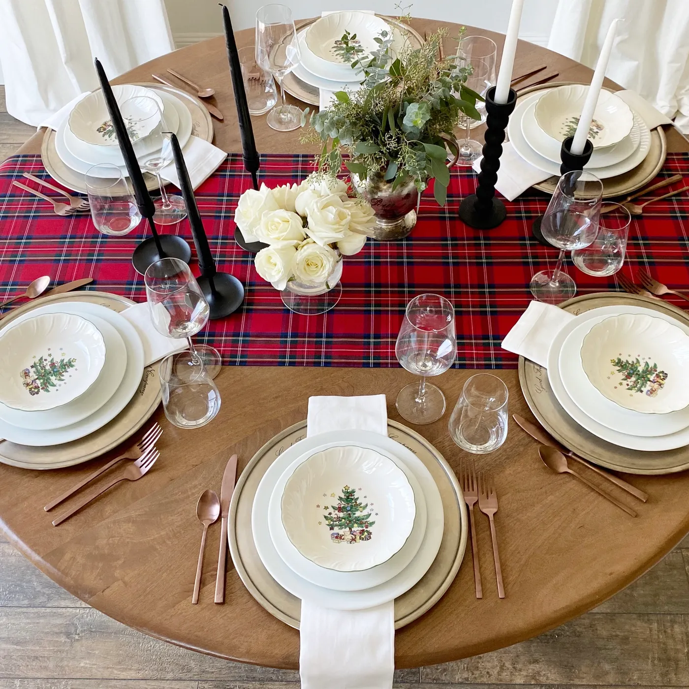 Extra-Wide Red Tartan Plaid Table Runner | 22 Wide Christmas Table Runner, Christmas  Plaid, Tartan Table Runner, Plaid Table Runner