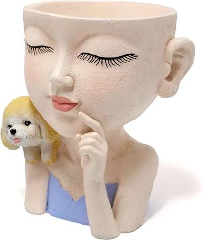 Face Flower Pot Head Planter,Face Pots for Liberia | Ubuy
