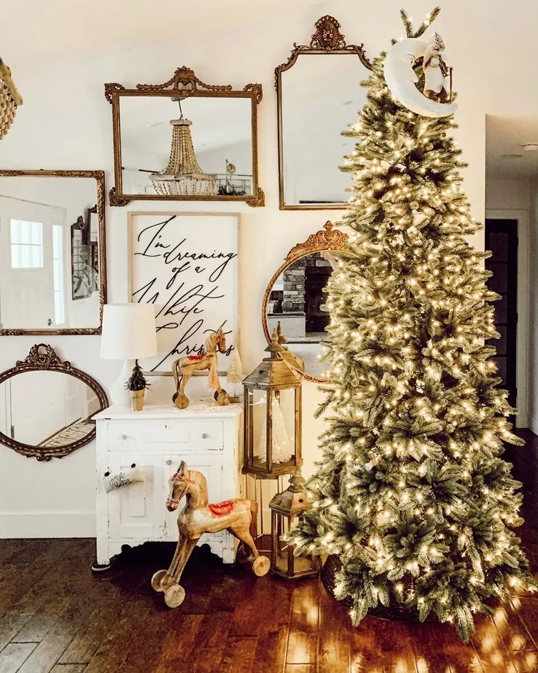 Farmhouse Christmas Tree Ideas That'll Fill The Holiday Season With Rustic  Charm