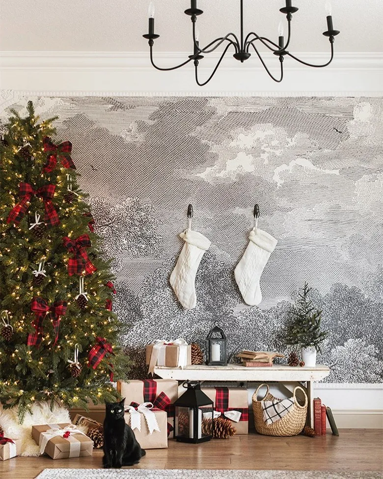 Farmhouse Christmas Tree Ideas That'll Fill The Holiday Season With Rustic  Charm