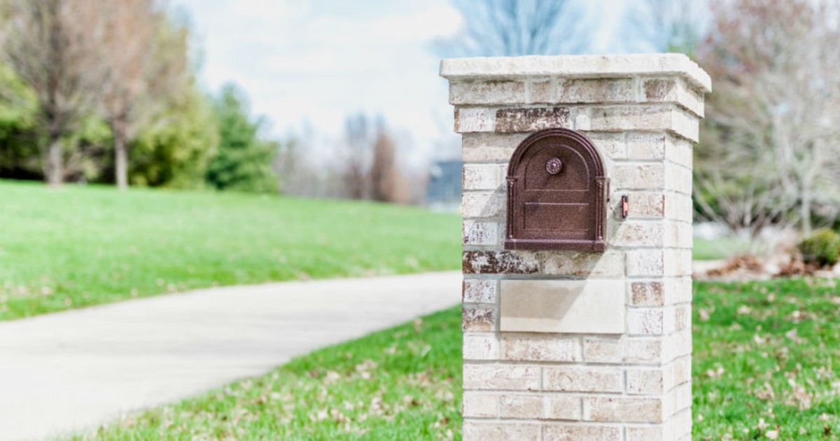 faux brick mailbox Archives - GenStone