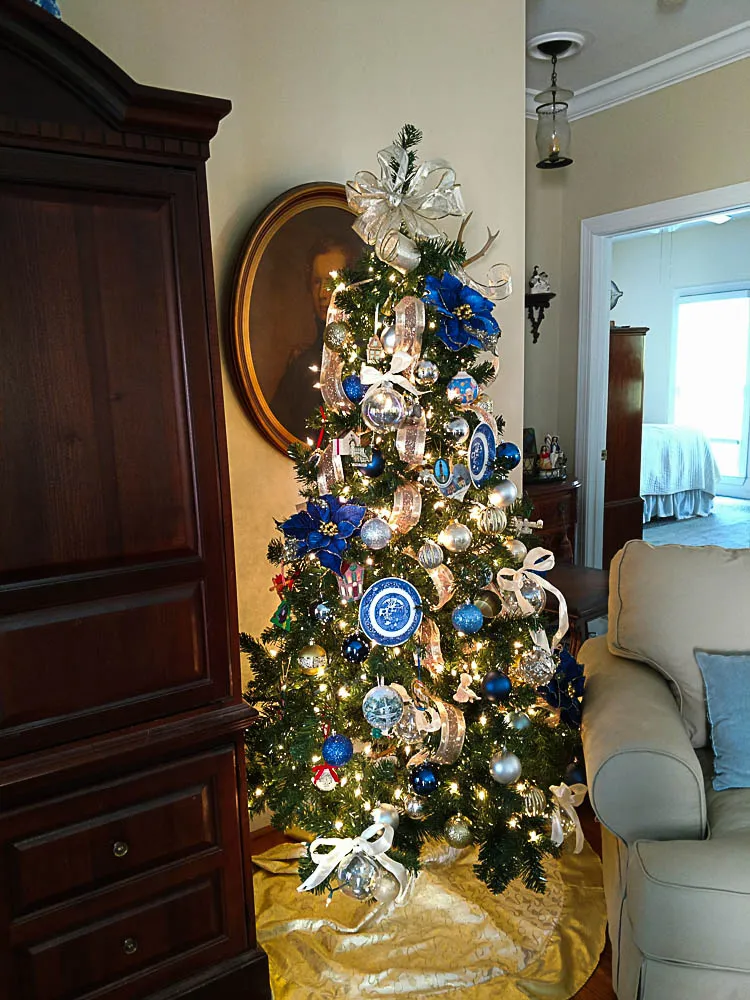 Feeling Blue for Christmas | Positively Southern