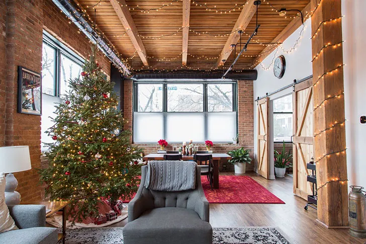 Festive loft in Chicago 〛 ◾ Photos ◾ Ideas ◾ Design
