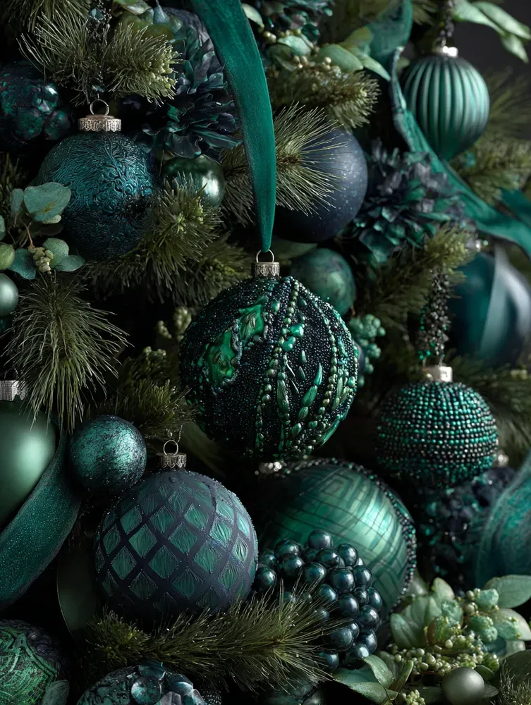 Festive Neutrals: A Chic Monochrome Christmas Tree!
