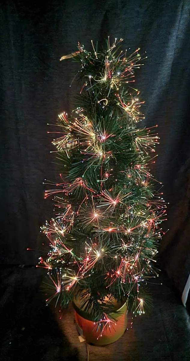 Fiber Optic Tree Christmas Trees for sale | eBay Vintage 32” Fiber Optic Light Up Christmas