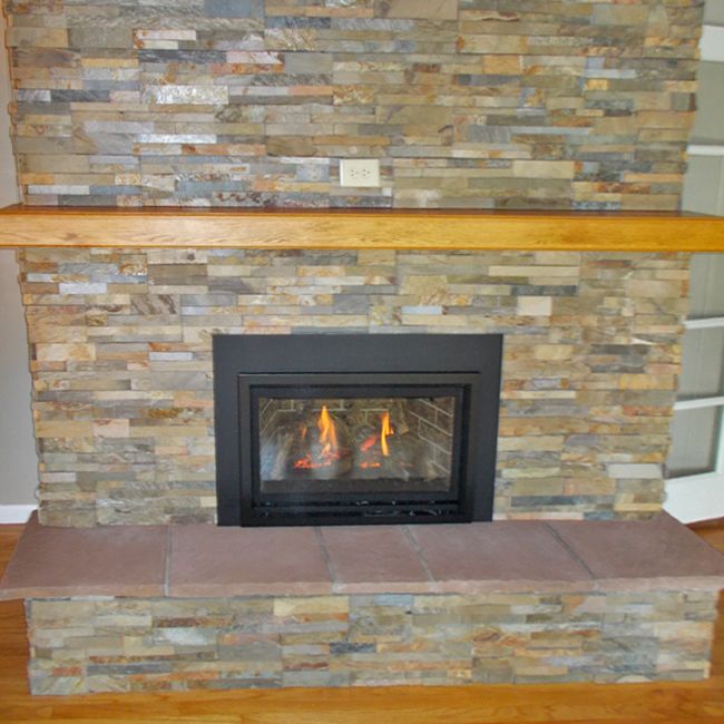 Fireplace Surround Remodel - Dubuque IA - Chimney Specialists
