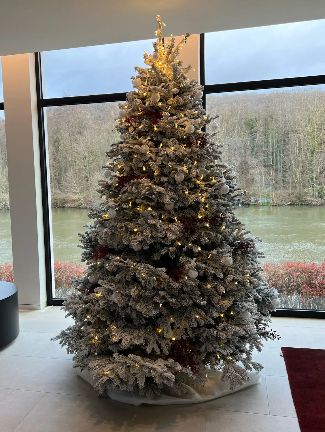 Flocked & Green Christmas Trees | Natural & Artificial – Sapins.be