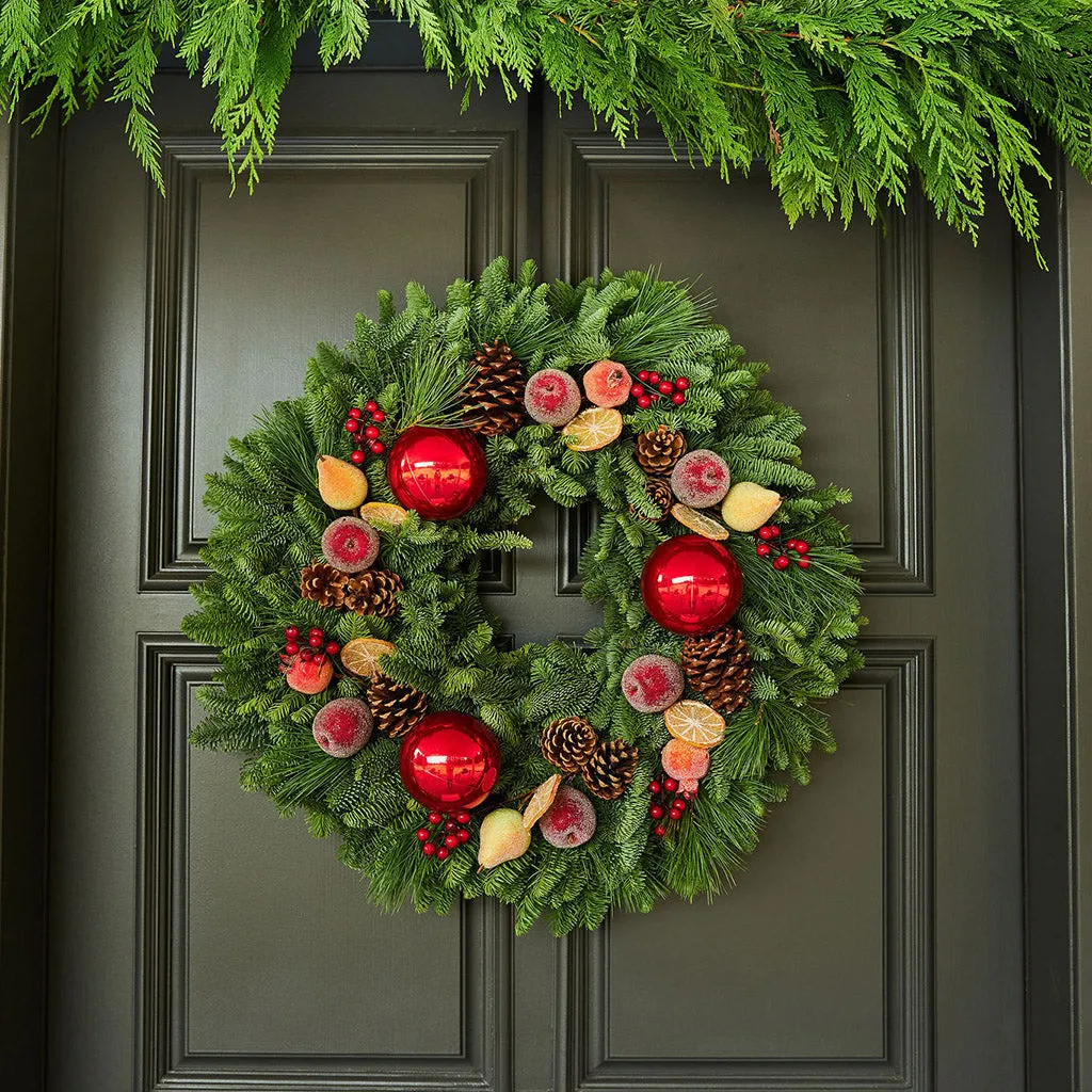 Fresh Holiday Wreaths for Sale – Delivered to You – Lynch Creek Farm