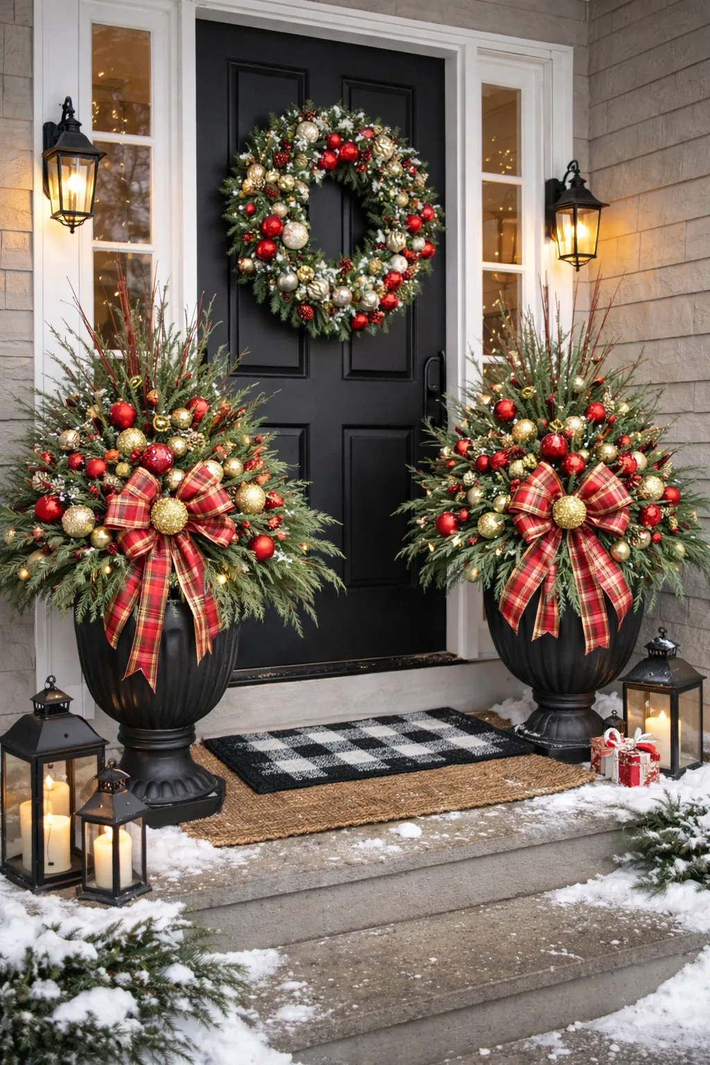 Front Door Spring Spruce Up Ideas