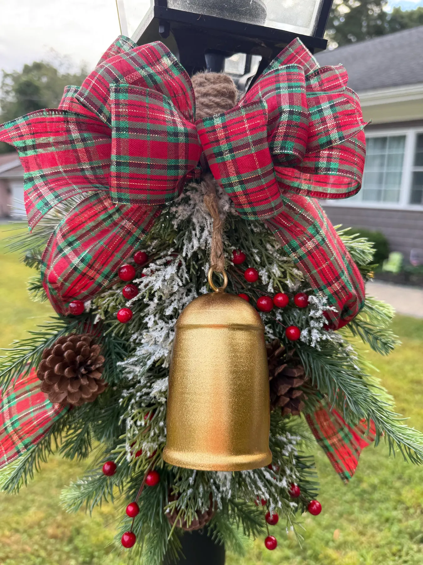 Garage Door Outdoor Christmas Ribbon Adams Door Systems Blog Tips For Garage Door Holiday Decorations