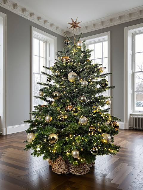 Gilded Minimalist - Decorated Christmas Tree | Fir Tree: Dublin Christmas  Tree Delivery