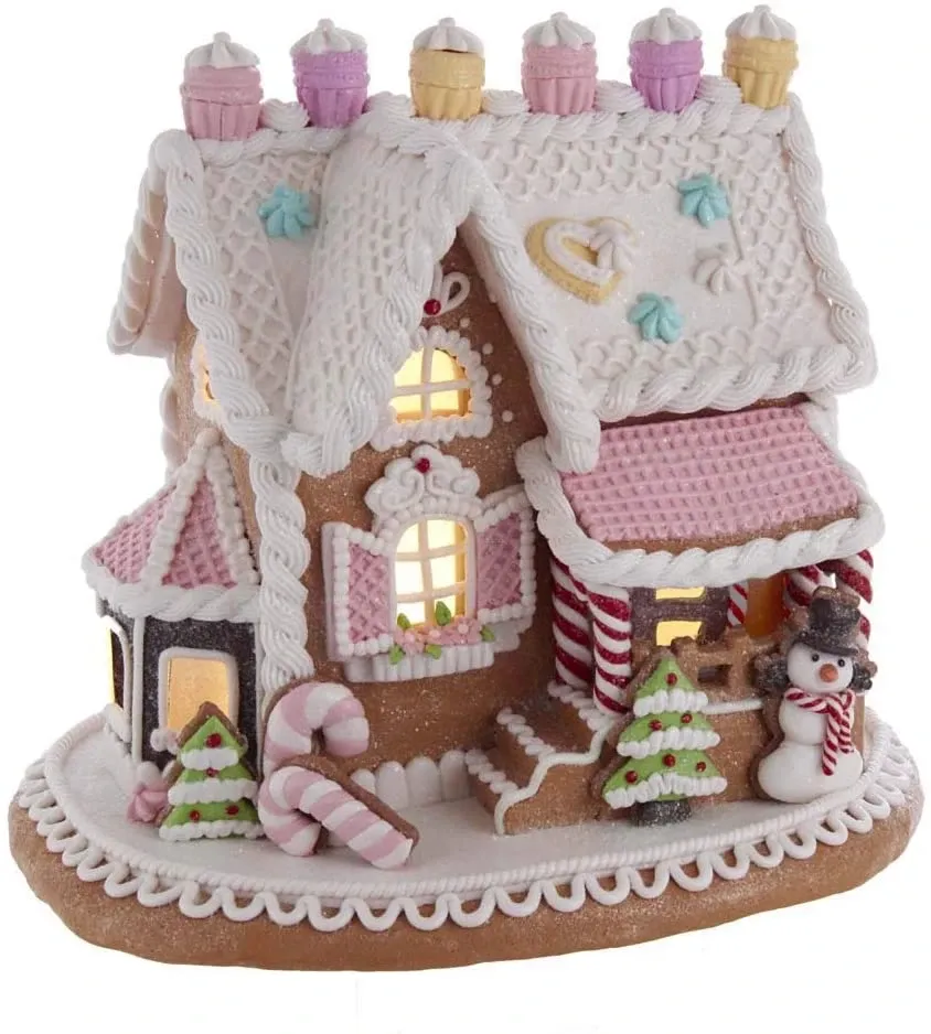 Gingerbread Cake House With LED Light