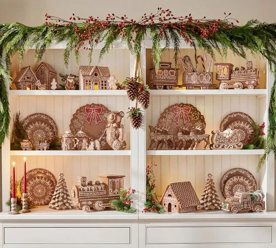 Gingerbread Christmas Decor | Pottery Barn