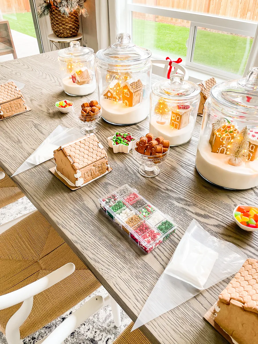 Gingerbread House Decorating Party | Just A Tina Bit