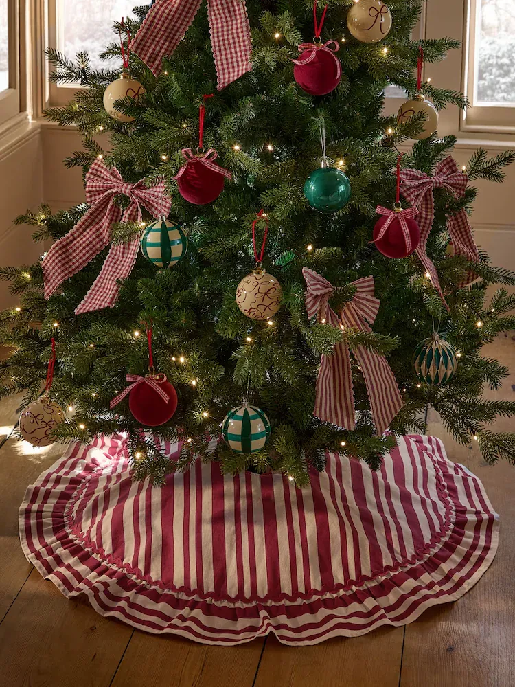 Gingerbread Wooden Christmas Tree Skirts Next's Viral Gingerbread Christmas Tree Skirt Is Back For 2026 Ideal Home