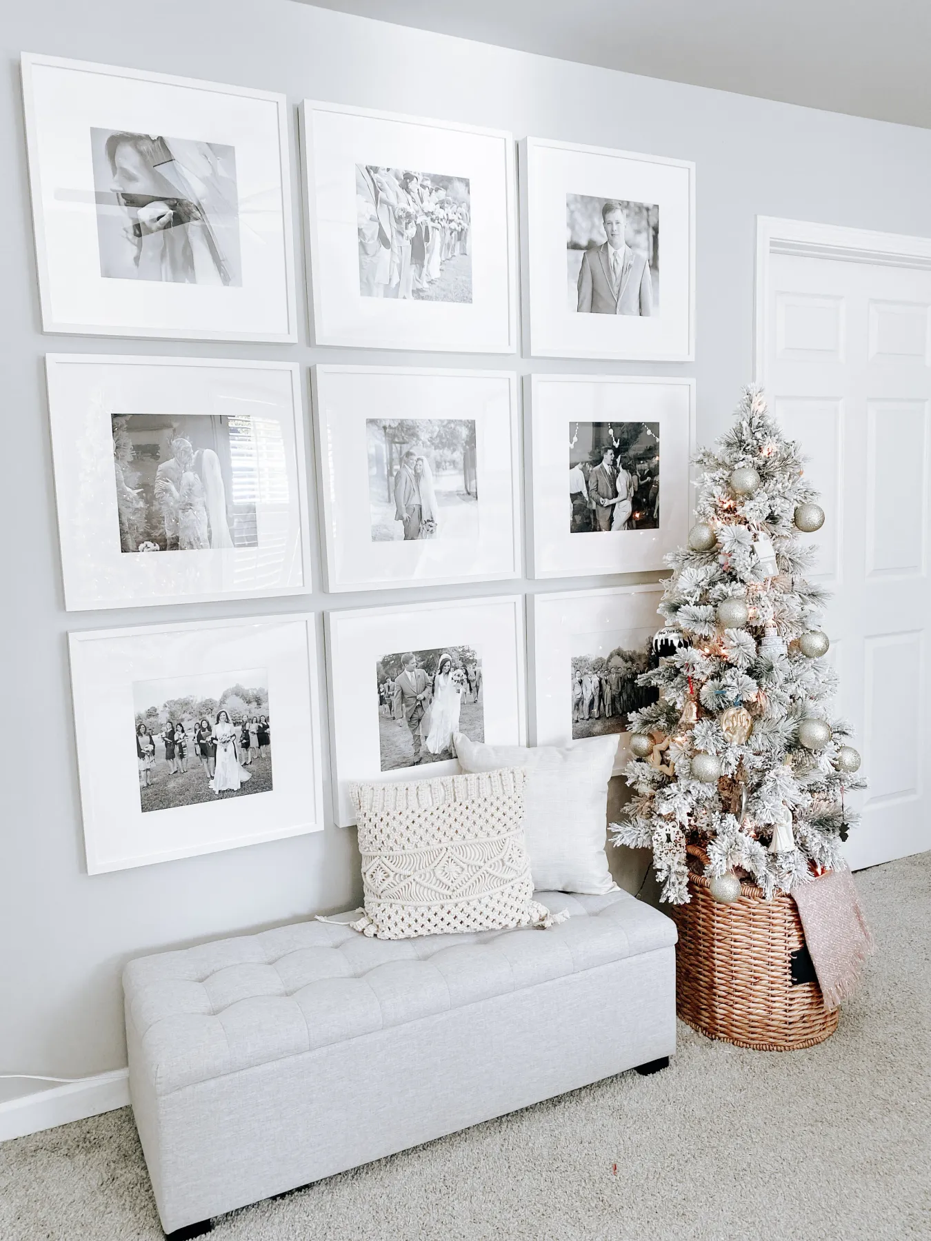 gold and white christmas decor — Blog Sweetwood Creative Co. | Atlanta Wedding Planner + Luxury Event Design