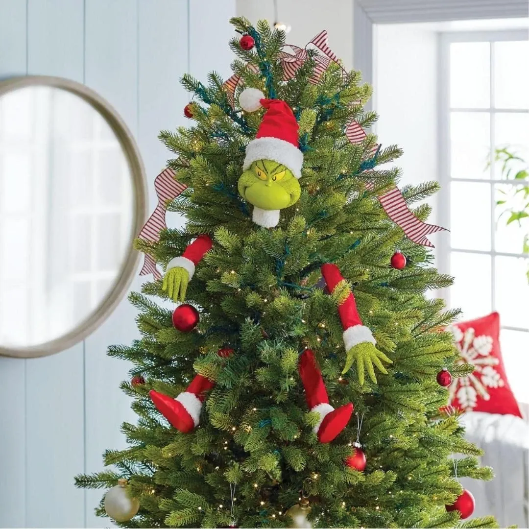 Grinch-in-a-Cinch Christmas Tree Decoration - RetroFestive.ca