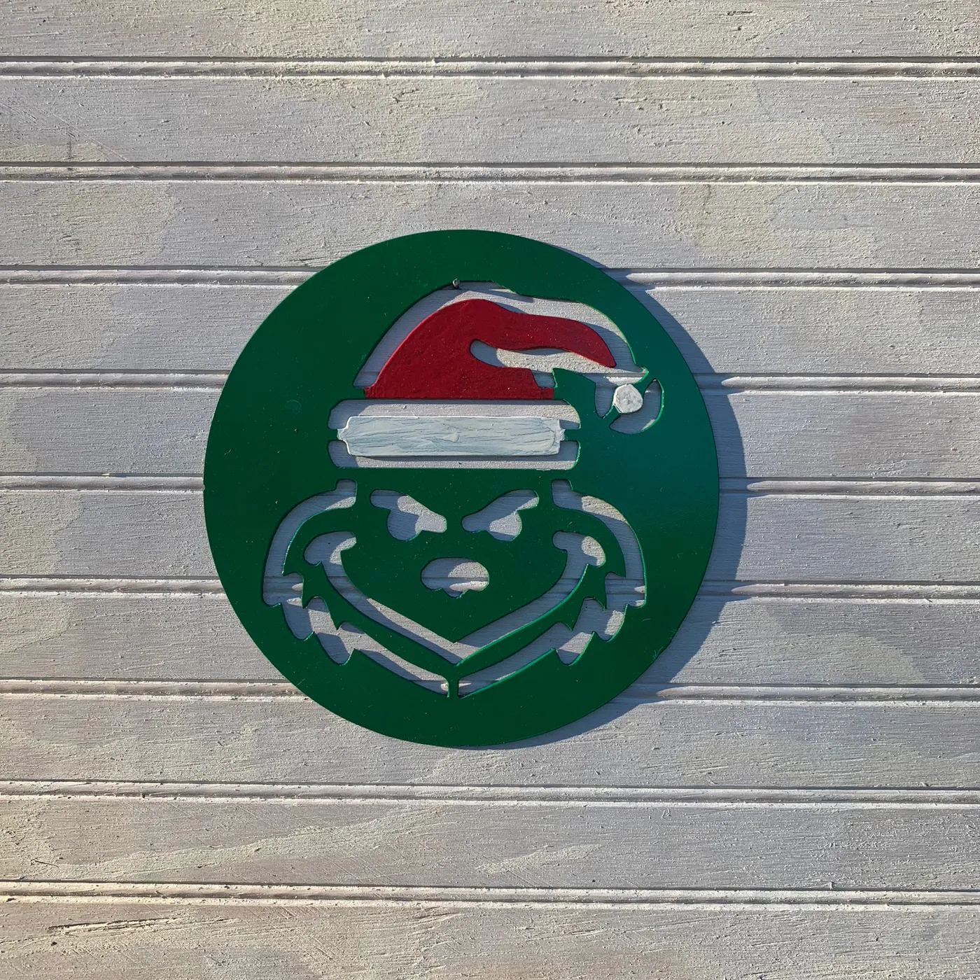 Grinch | Metal Wall Art – Theforgingmule
