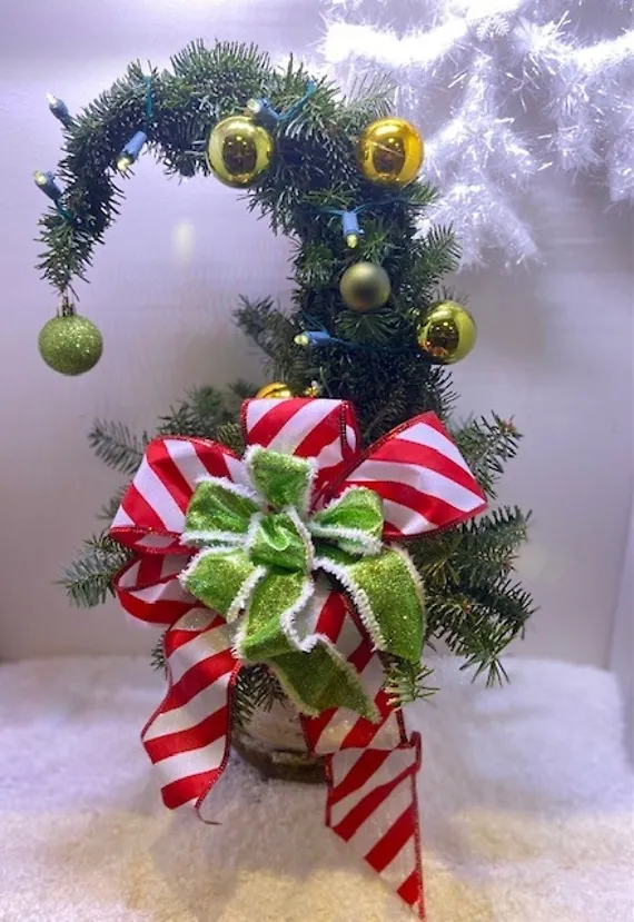 Grinch Tree arranged by a florist in Maple Grove, MN : Styled Stems