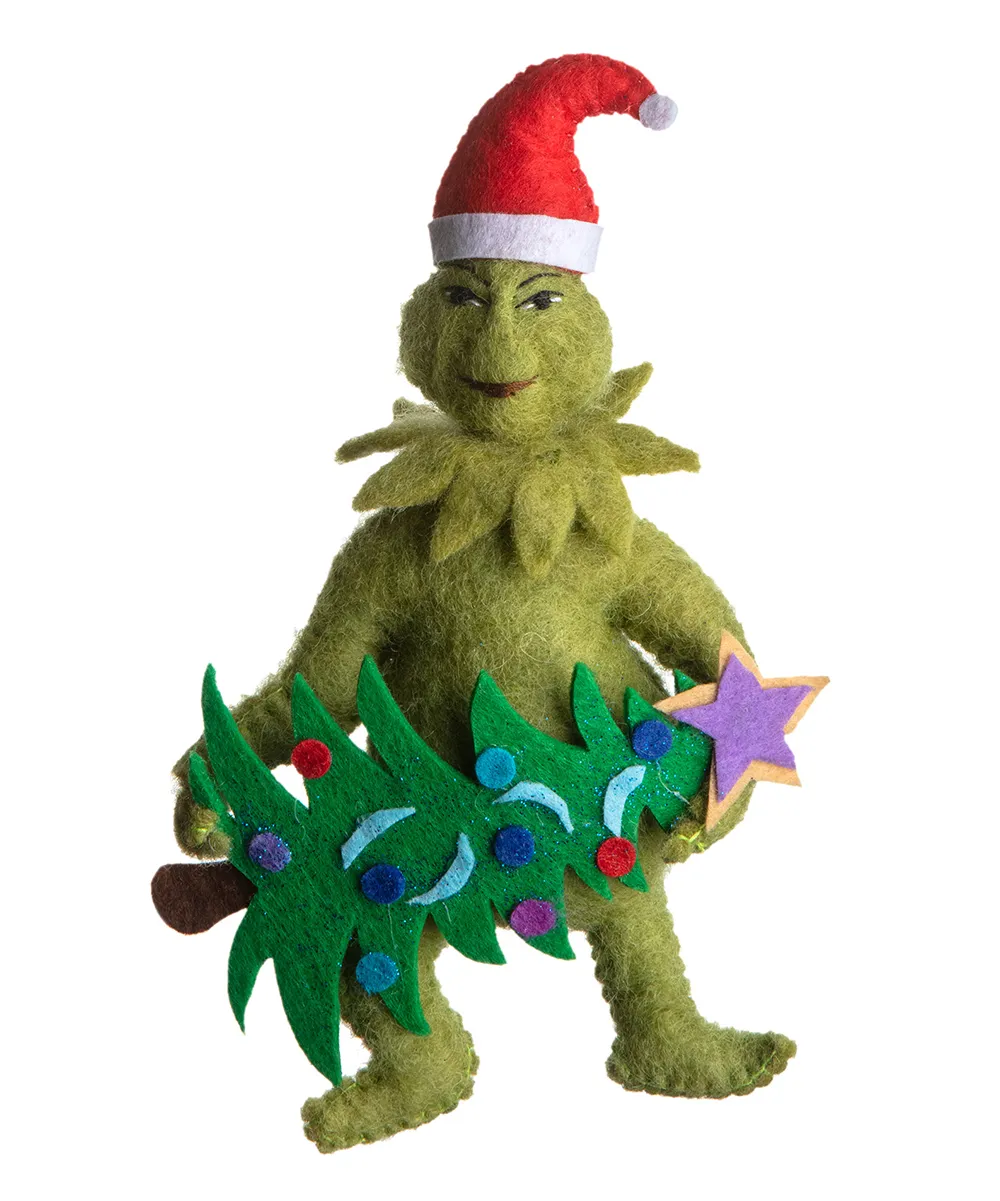Grinch Tree Ornament | The Silk Road Bazaar