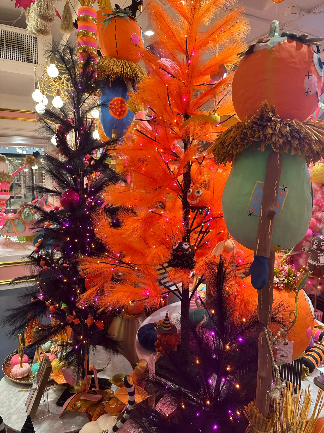 Halloween Fluffy Tree - Large - 2 Assorted – Travis Collis Designs