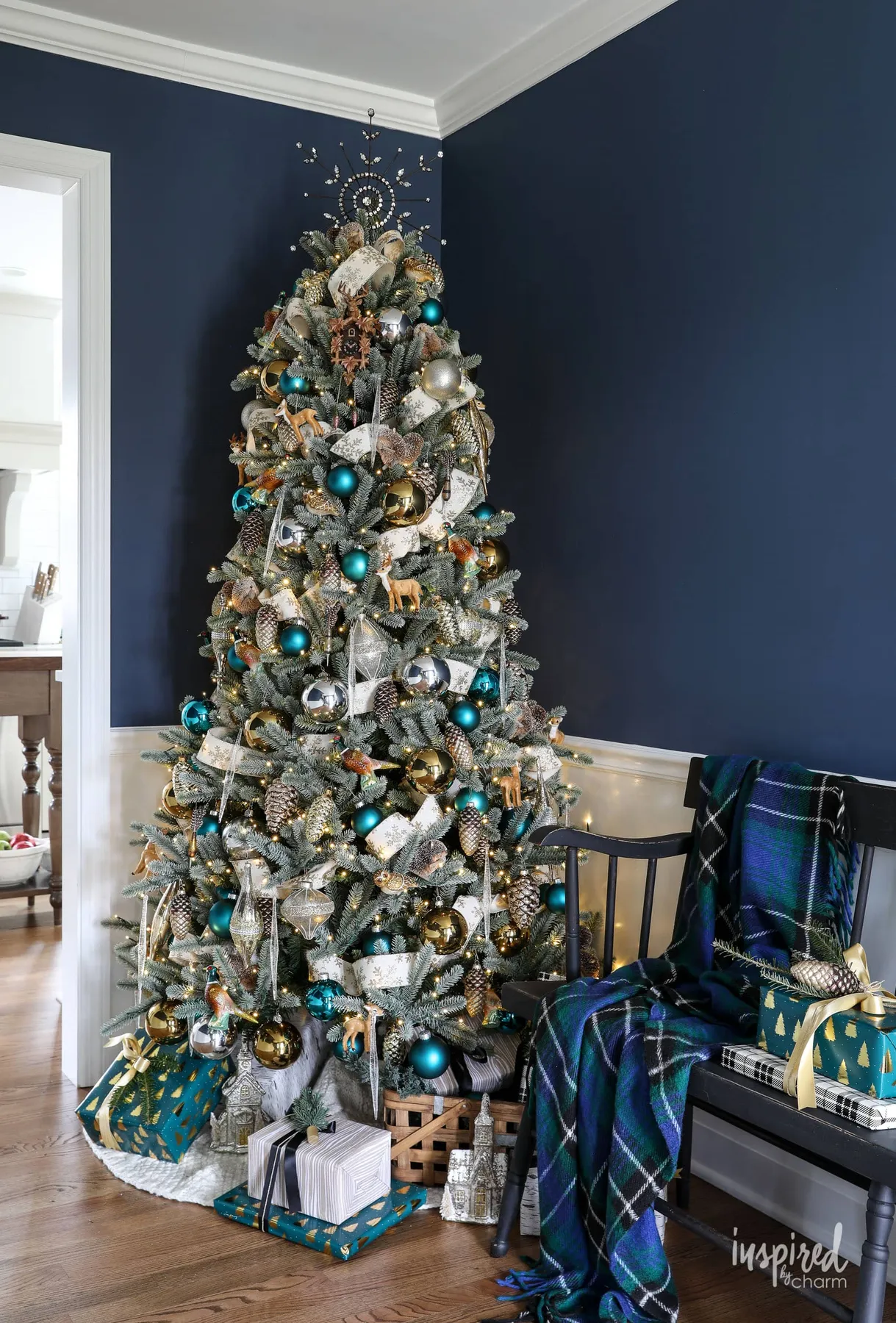 Handmade Holiday Christmas Tree - Inspired By Charm