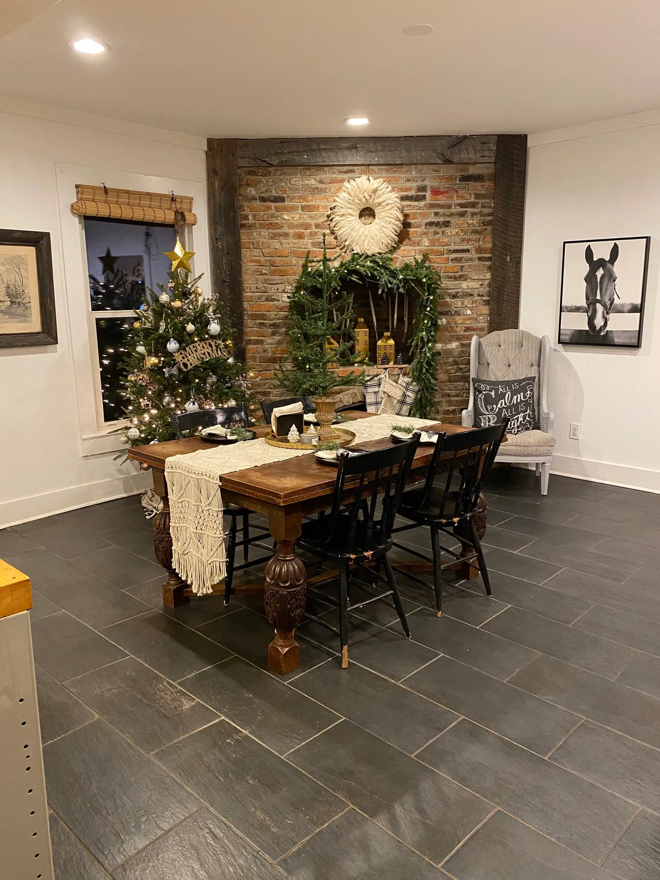 Holiday Home Tour 2019: Modern Farmhouse Christmas Kitchen — Gathered Living