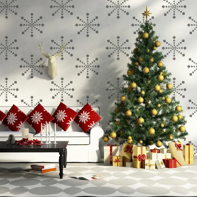 Holiday Wall Decals: Transform Your Space With Our Festive Collection — Wall  Star Graphics | Modern Artifact Decor